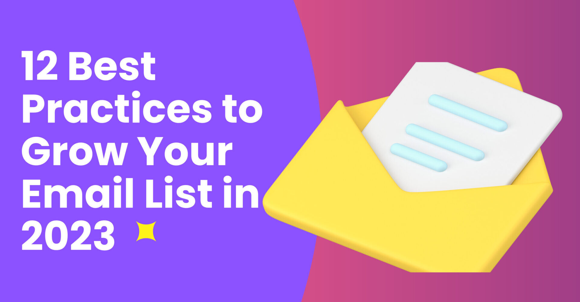 Best Practices to Grow Your Email List