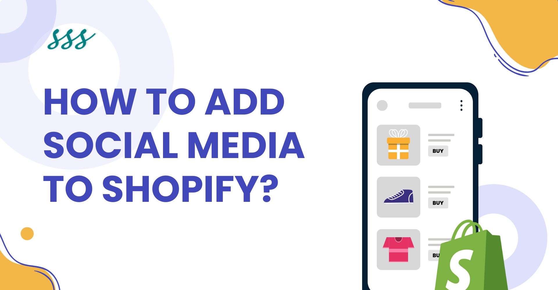 How to add social media to Shopify